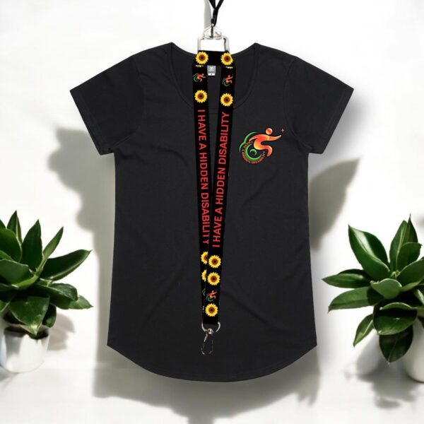 Black Lanyard & PVC ID Card Pack - Image 3