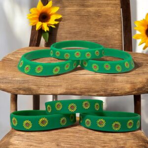 Sunflower Silicone Wristband
