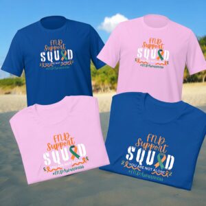 Support Squad For Functional Neurological Disorder Awareness Unisex T-Shirt