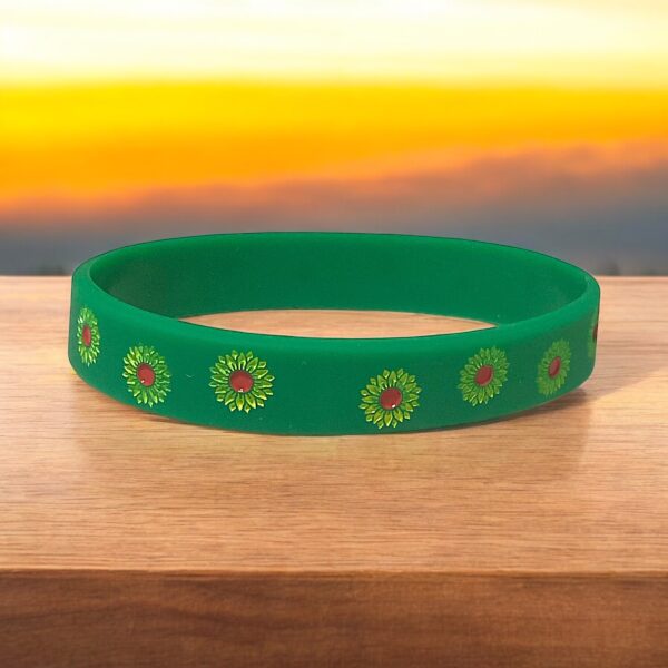 Sunflower Silicone Wristband - Image 2