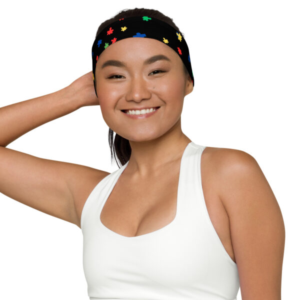 Hidden Disability Awareness All Over Print Headband - Image 7