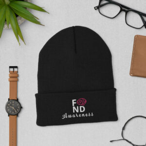 Functional Neurological Disorder Awareness Embroidered Cuffed Beanie