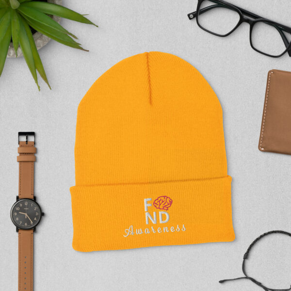 Functional Neurological Disorder Awareness Embroidered Cuffed Beanie - Image 10