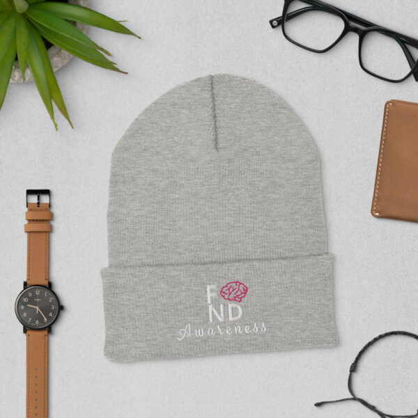 Functional Neurological Disorder Awareness Embroidered Cuffed Beanie - Image 9