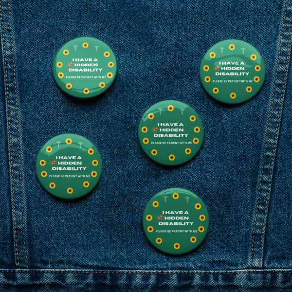 I Have a Hidden Disability 5-Pin Set - Image 6