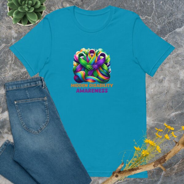Hidden Disability Awareness Unisex T-shirt - Image 2