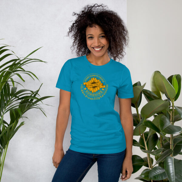 Stand Close to Sunshine Unisex T-Shirt - Hidden Disability Awareness - Image 2