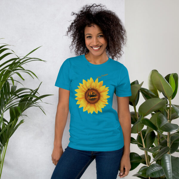 Sunflower Stay Positive Functional Neurological Disorder Unisex T-Shirt - Image 10