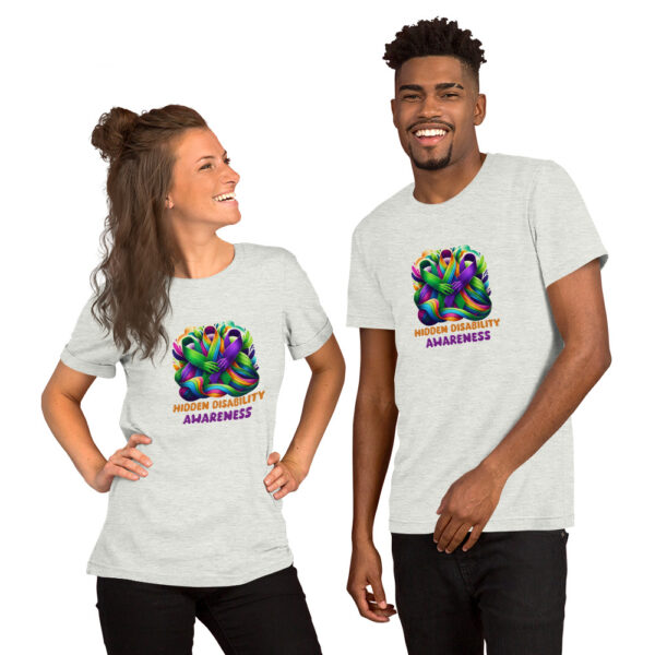 Hidden Disability Awareness Unisex T-shirt - Image 3