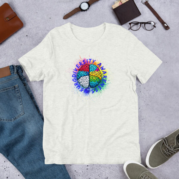 Neurodiversity Awareness Unisex T-Shirt For Hidden Disabilities - Image 4