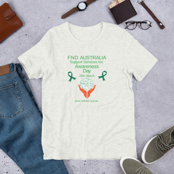 FND Australia Awareness Day Shirt - Front Print For Wheelchair Friendly Design - Image 12