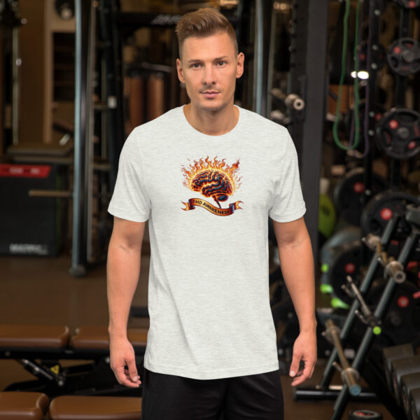 Functional Neurological Disorder Brain On Fire Awareness Support Unisex T-Shirt - Image 11
