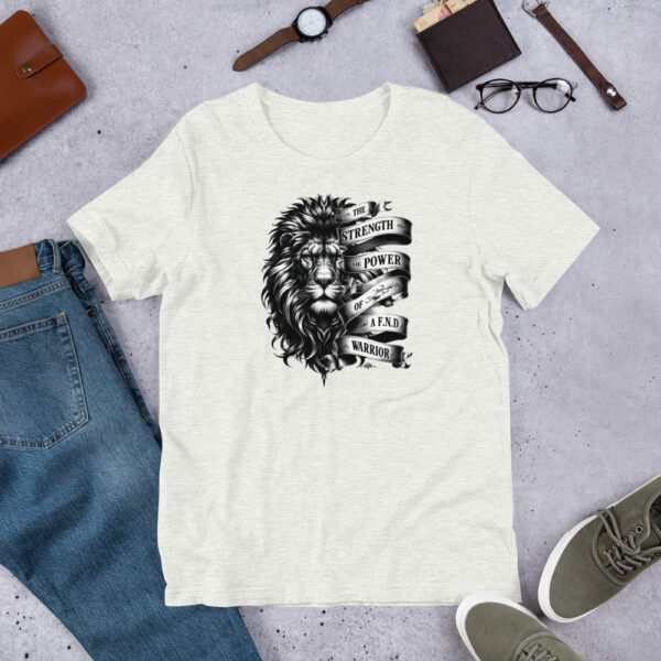 Never Underestimate the Power & Strength FND Warrior T-Shirt - Image 12