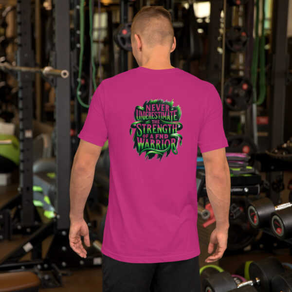 Never Underestimate The Strength Of A FND Warrior T-Shirt - Image 3