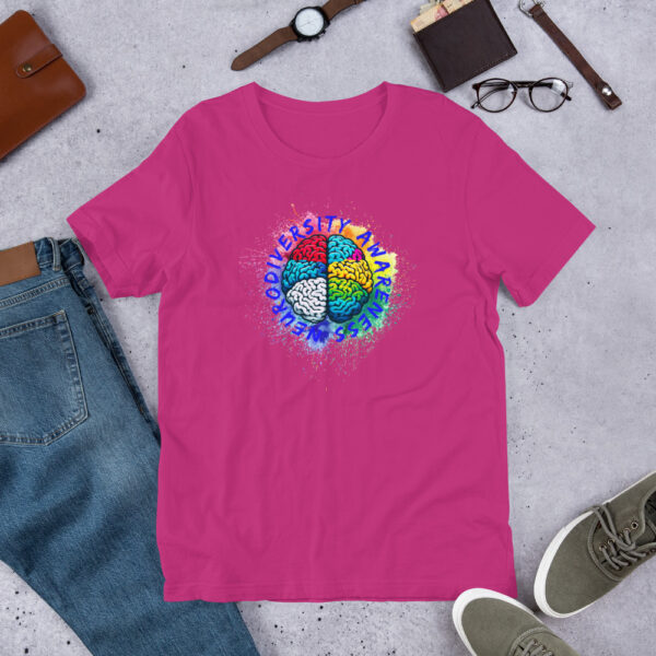 Neurodiversity Awareness Unisex T-Shirt For Hidden Disabilities - Image 5