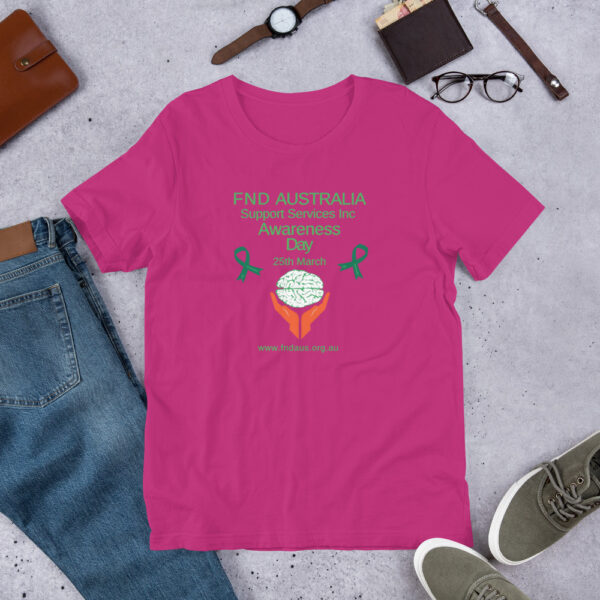 FND Australia Awareness Day Shirt - Front Print For Wheelchair Friendly Design - Image 8