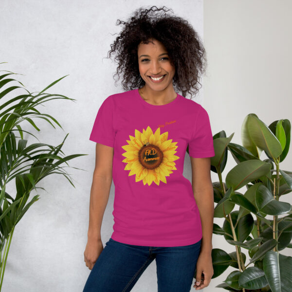 Sunflower Stay Positive Functional Neurological Disorder Unisex T-Shirt - Image 7