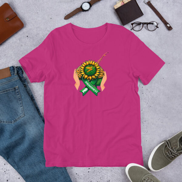 Functional Neurological Disorder Brain Sunflower T-Shirt - Image 6