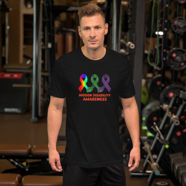 Hidden Disability Awareness Unisex T-Shirt - Image 4