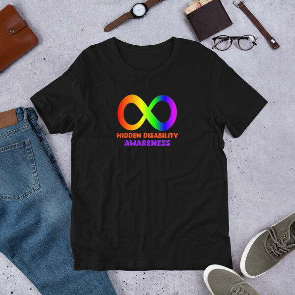 Hidden Disability Awareness Unisex T-Shirt - Image 5