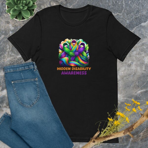 Hidden Disability Awareness Unisex T-shirt - Image 4