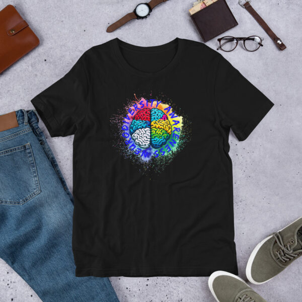 Neurodiversity Awareness Unisex T-Shirt For Hidden Disabilities - Image 6