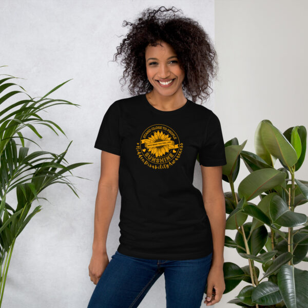 Stand Close to Sunshine Unisex T-Shirt - Hidden Disability Awareness - Image 6