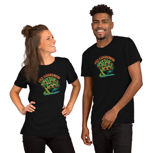 Support Functional Neurological Disorder Brain Sunflower Awareness T- Shirt - Image 14