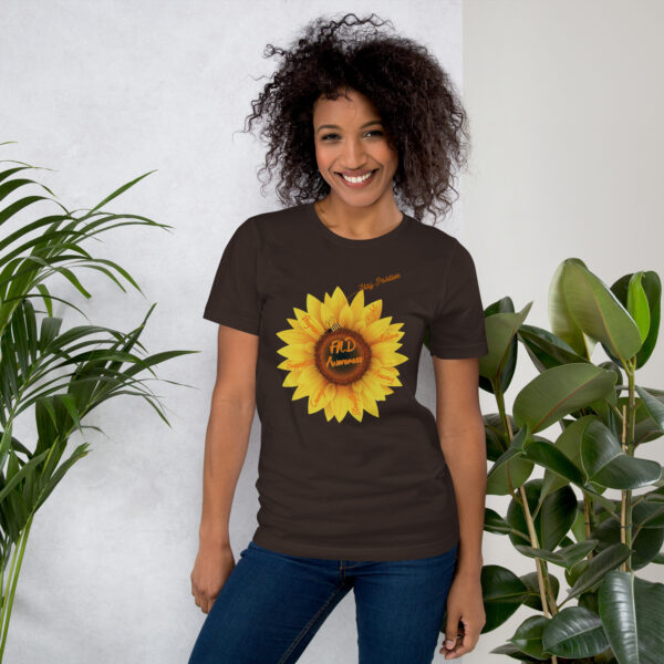 Sunflower Stay Positive Functional Neurological Disorder Unisex T-Shirt - Image 4