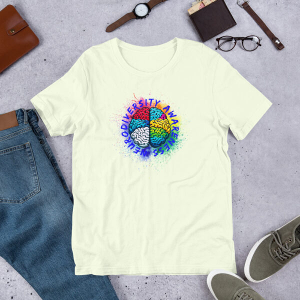 Neurodiversity Awareness Unisex T-Shirt For Hidden Disabilities - Image 8