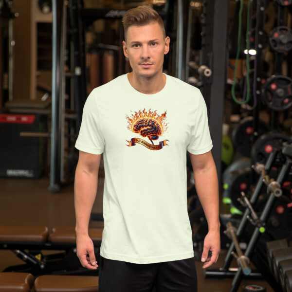 Functional Neurological Disorder Brain On Fire Awareness Support Unisex T-Shirt - Image 12