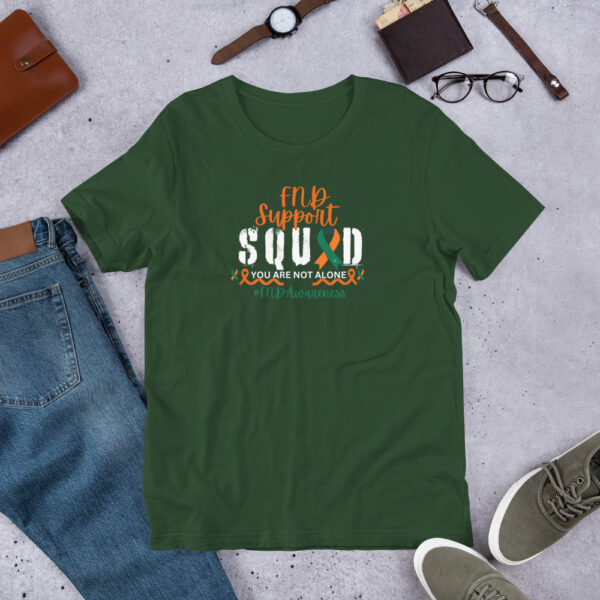 Support Squad For Functional Neurological Disorder Awareness Unisex T-Shirt - Image 6