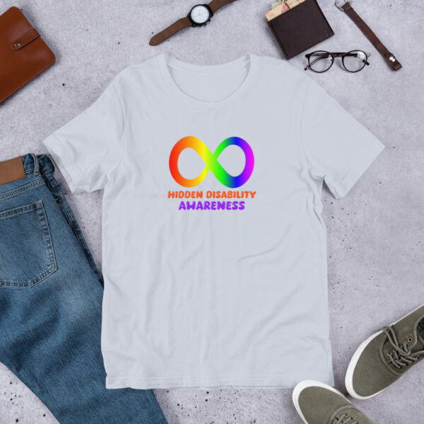 Hidden Disability Awareness Unisex T-Shirt - Image 10