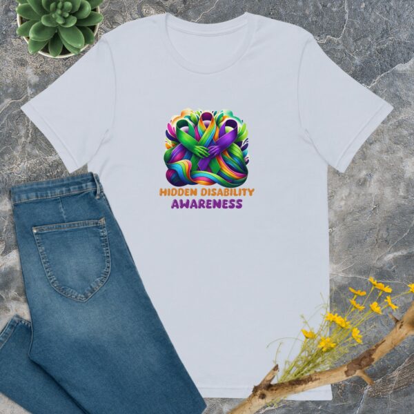 Hidden Disability Awareness Unisex T-shirt - Image 7