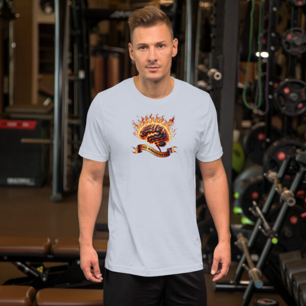 Functional Neurological Disorder Brain On Fire Awareness Support Unisex T-Shirt - Image 7