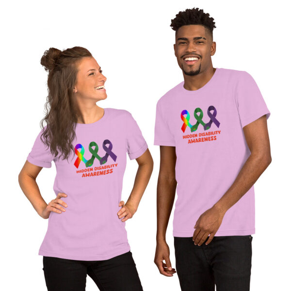 Hidden Disability Awareness Unisex T-Shirt - Image 8