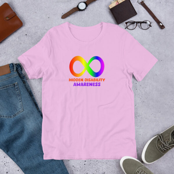 Hidden Disability Awareness Unisex T-Shirt - Image 9