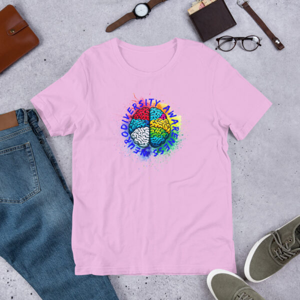 Neurodiversity Awareness Unisex T-Shirt For Hidden Disabilities - Image 9