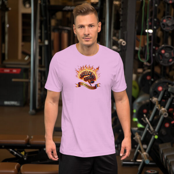 Functional Neurological Disorder Brain On Fire Awareness Support Unisex T-Shirt - Image 6