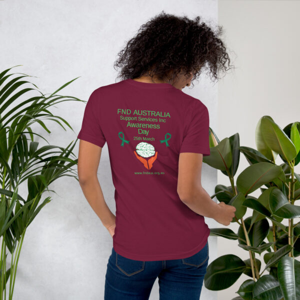 FND Australia Support Services Inc Awareness Day Unisex T-Shirt - Image 10