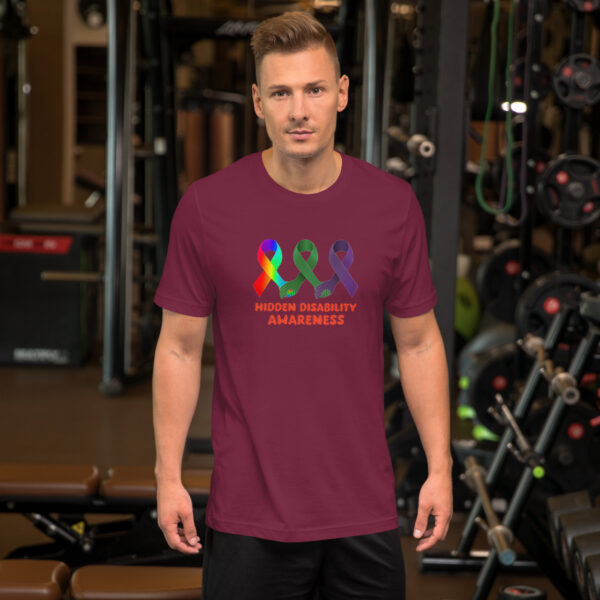 Hidden Disability Awareness Unisex T-Shirt - Image 9
