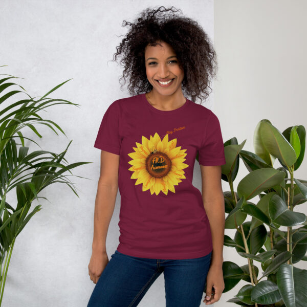 Sunflower Stay Positive Functional Neurological Disorder Unisex T-Shirt - Image 5