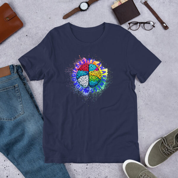 Neurodiversity Awareness Unisex T-Shirt For Hidden Disabilities - Image 11