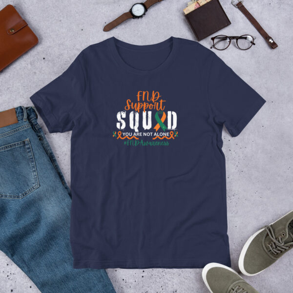 Support Squad For Functional Neurological Disorder Awareness Unisex T-Shirt - Image 2