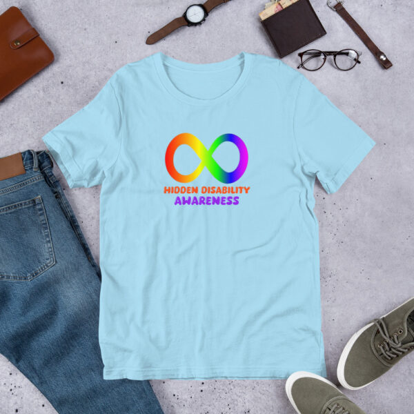Hidden Disability Awareness Unisex T-Shirt - Image 7