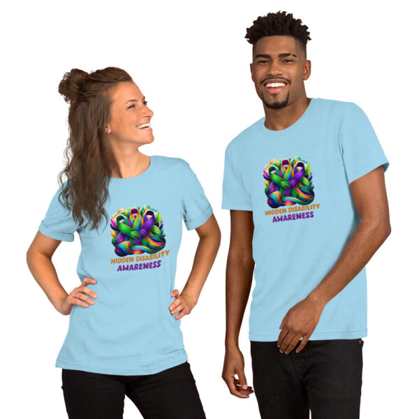 Hidden Disability Awareness Unisex T-shirt - Image 10