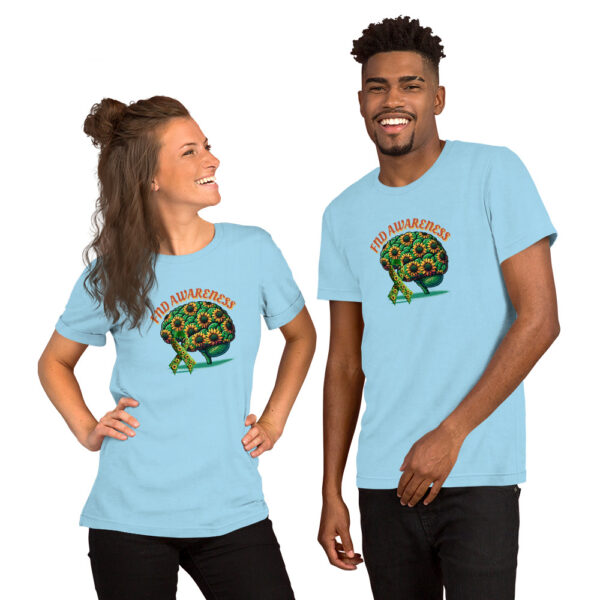 Support Functional Neurological Disorder Brain Sunflower Awareness T- Shirt - Image 8