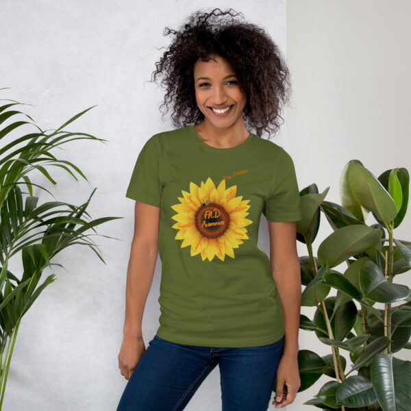 Sunflower Stay Positive Functional Neurological Disorder Unisex T-Shirt - Image 9