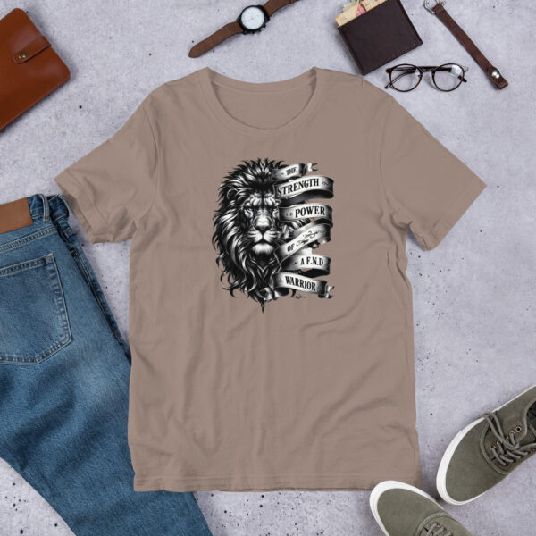 Never Underestimate the Power & Strength FND Warrior T-Shirt - Image 11