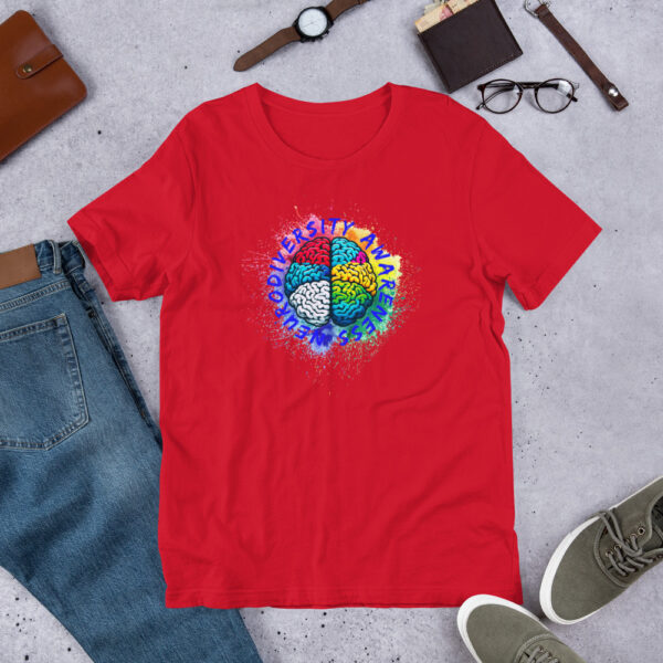 Neurodiversity Awareness Unisex T-Shirt For Hidden Disabilities - Image 12